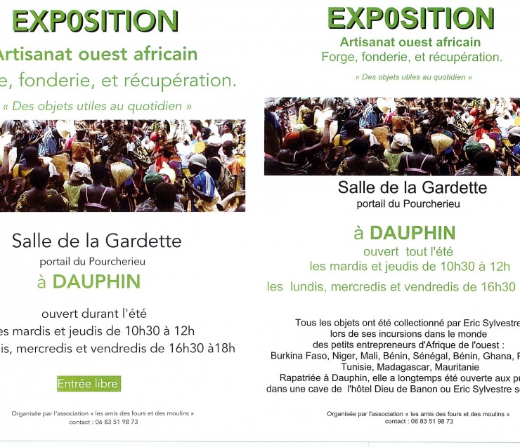 EXPOSITION ARTISANAT OUEST AFRICAIN