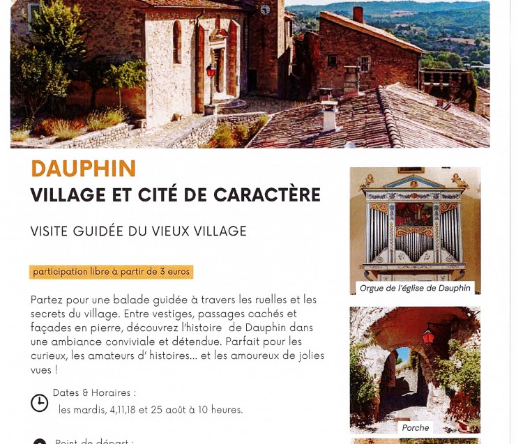 Visite guidées du vieux village