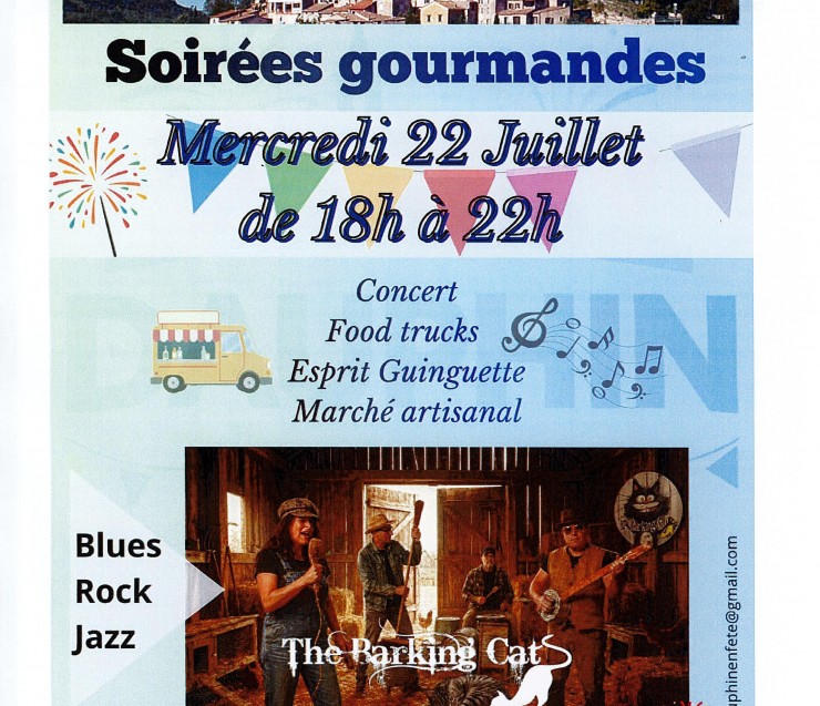 SOIREE FOODTRUCKS MERCREDI 22 JUILLET