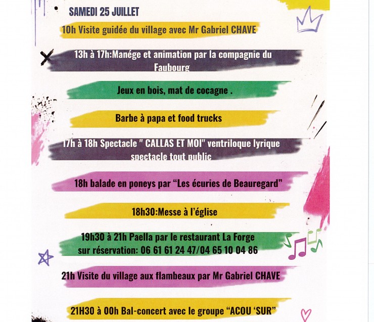 FETE  DAUPHIN 25/07/2026