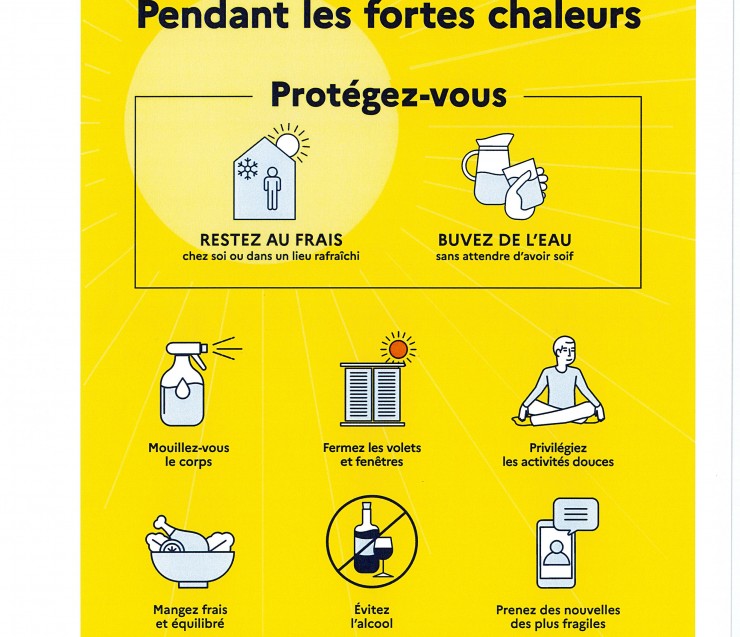 INFORMATION CANICULE 2026
