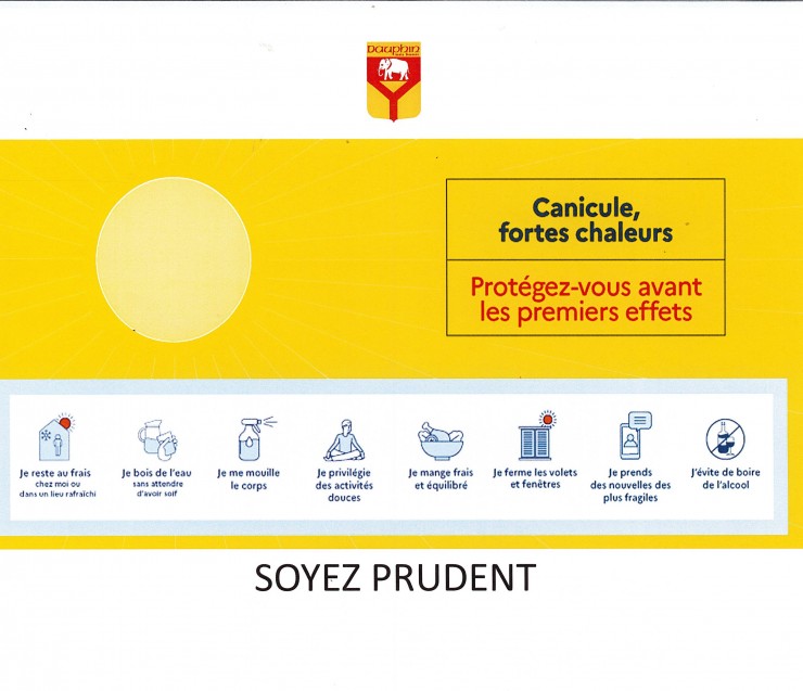 INFORMATION CANICULE 2026