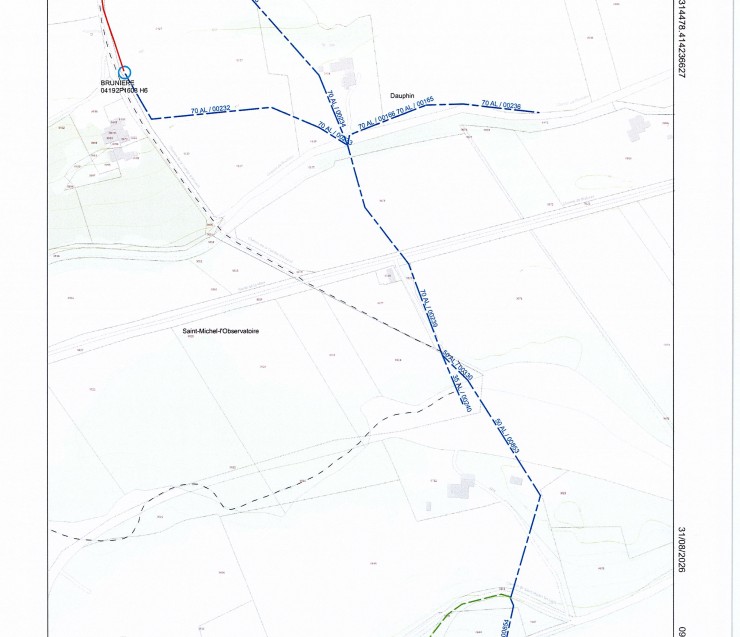 ELAGAGE CHEMIN DE BRUNIERE - COUPURE DE COURANT 