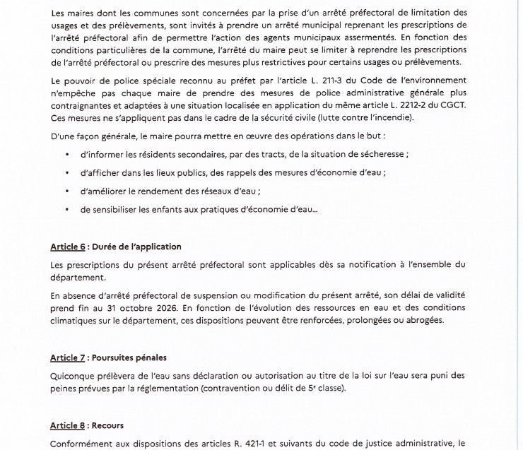 INFOS SECHERESSE AP 2026-226-003