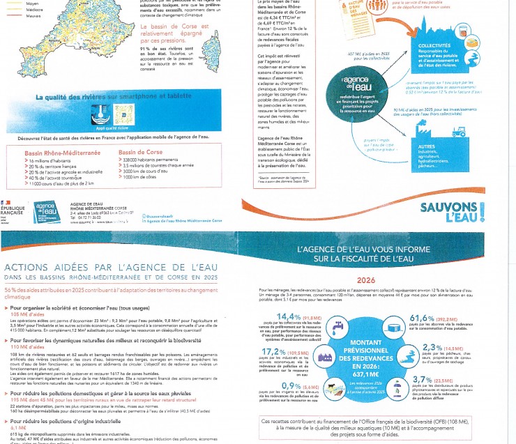 INFORMATION AGENCE DE L'EAU