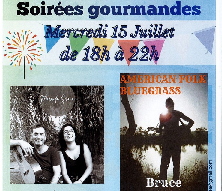 SOIREE FOODTRUCKS MERCREDI 15 JUILLET